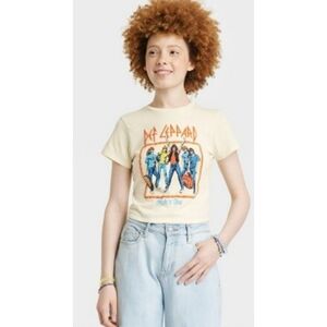 Def Leppard Crop Top